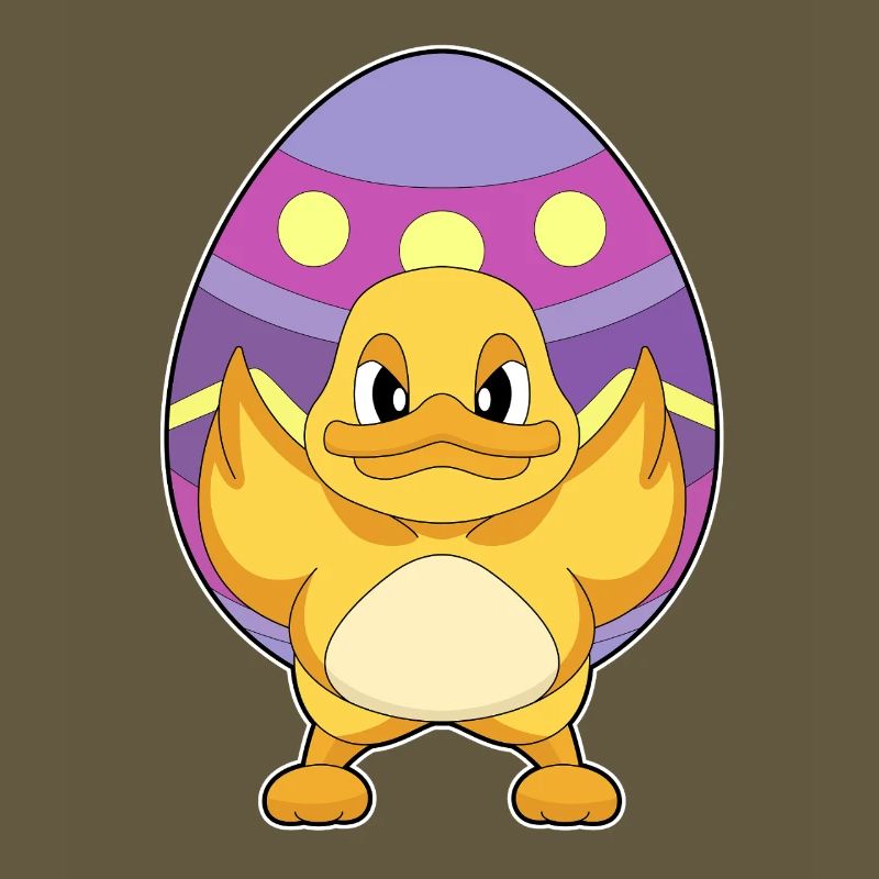 Duck Easter Easter Egg