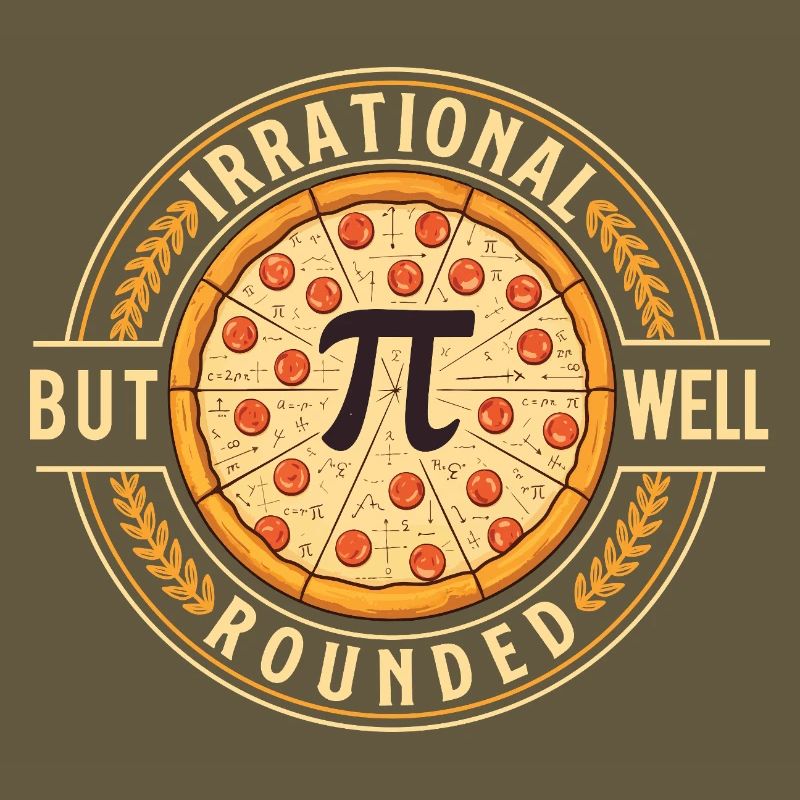 Irrational But Well Rounded Pi Day Math Nerd