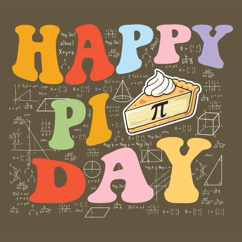 Happy Pi Day 3.14 Math Class Science Nerd