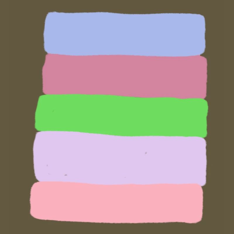 Pastel Stripe Stack