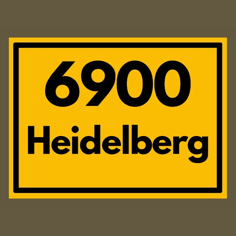 OLD POSTCODE POSTCODE RETRO 6900 HEIDELBERG
