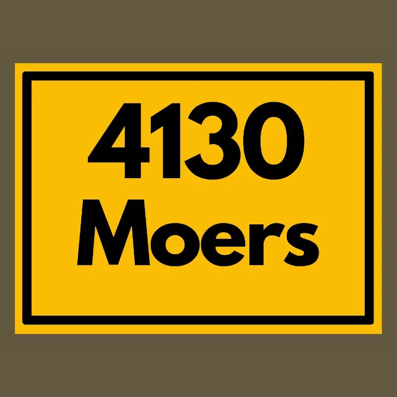 ANCIEN CODE POSTAL RETRO 4130 MOERS NIEDERRHEIN