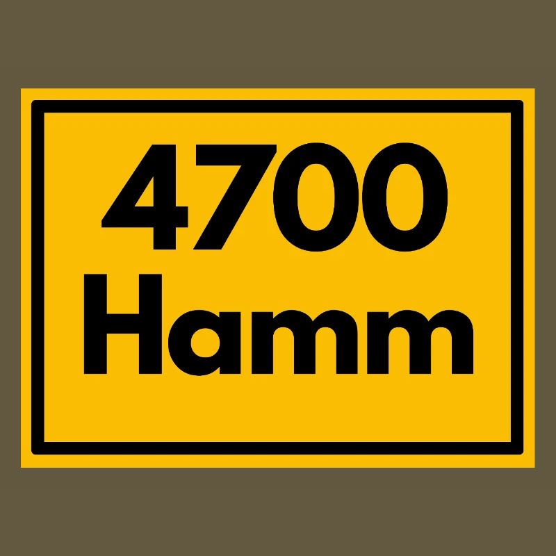 ANCIEN CODE POSTAL RETRO 4700 HAMM - MAXIMARE