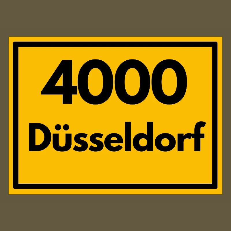 OLD POSTCODE POSTCODE RETRO 4000 DÜSSELDORF - OLD