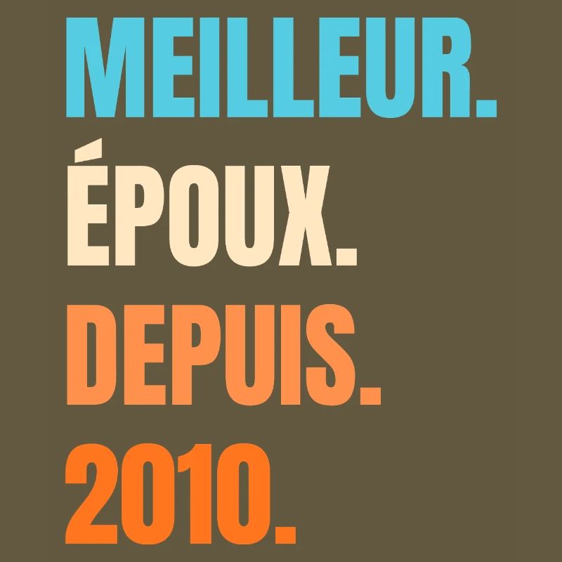 Bester Ehemann seit 2010 Geschenk-Ehemann