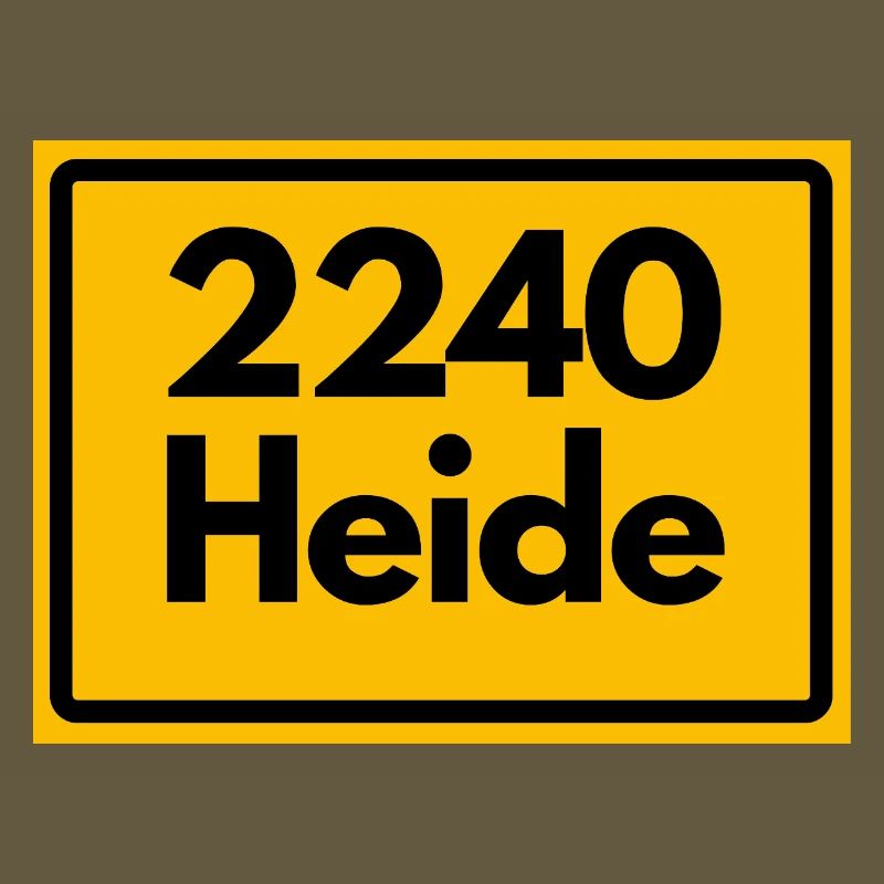 OLD POSTCODE POSTCODE RETRO 2240 HEIDE MARSHENLAND