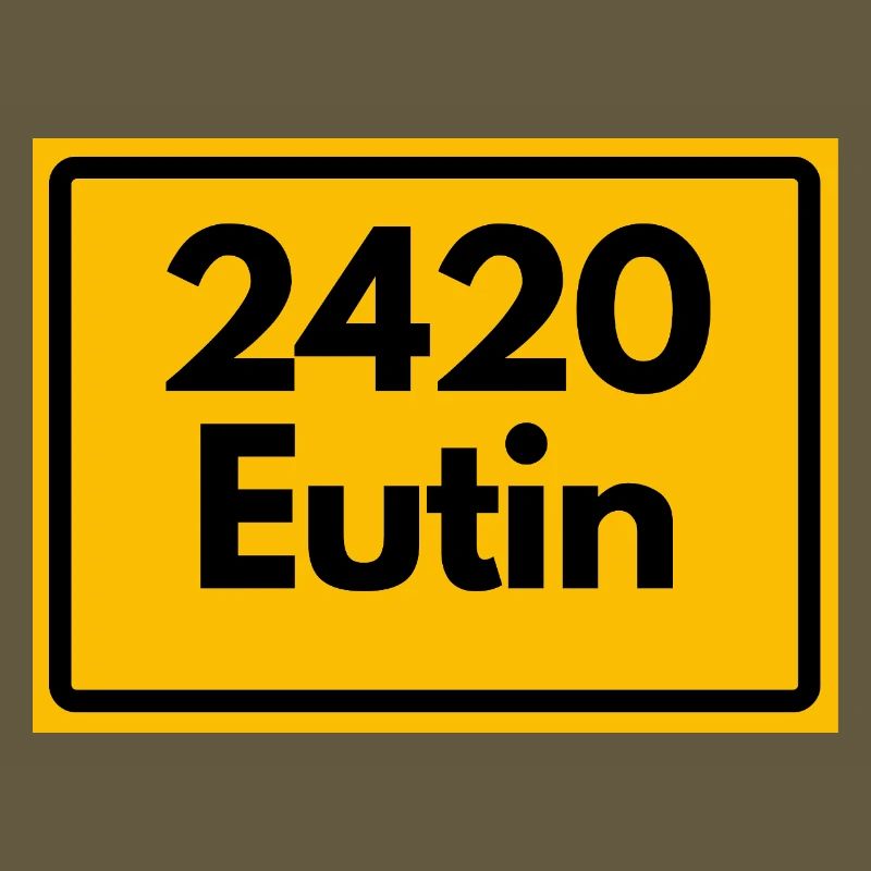 OLD POSTCODE RETRO 2420 EUTIN – SCHLOSS