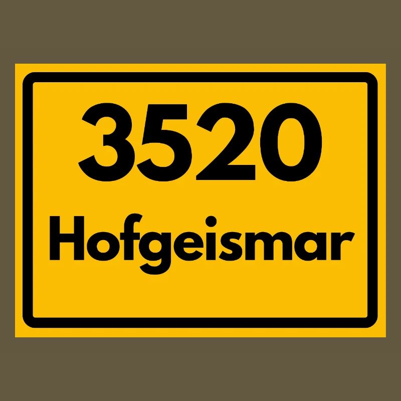 OLD POSTCODE POSTCODE RETRO 3520 HOFGEISMAR