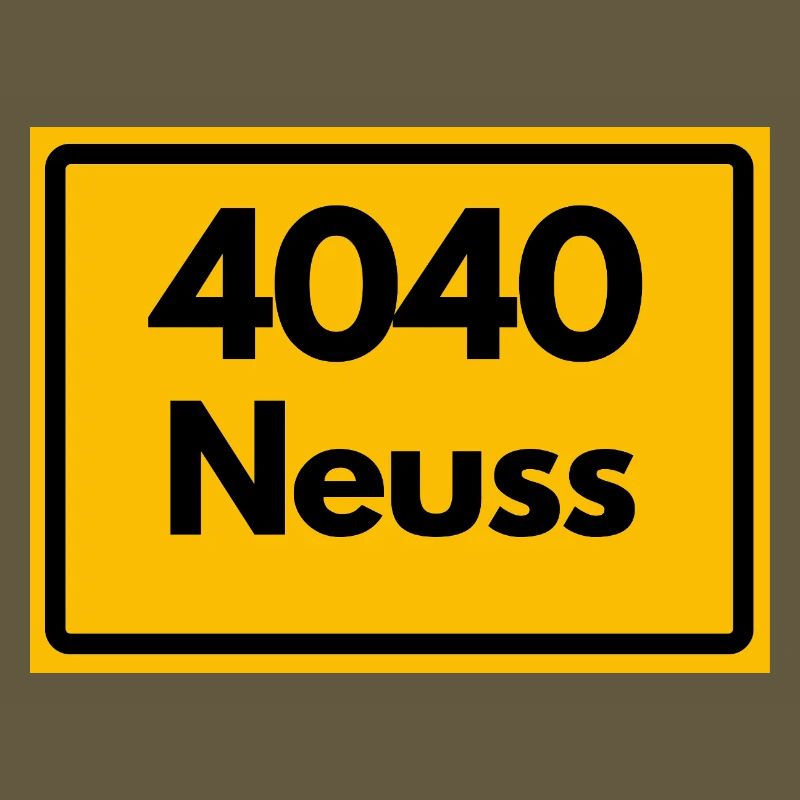 OLD POSTCODE POSTCODE RETRO 4040 CITY NEUSS