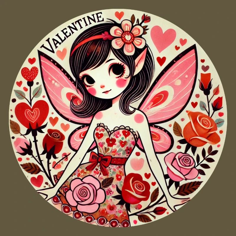 Fée de la Saint-Valentin Fleur