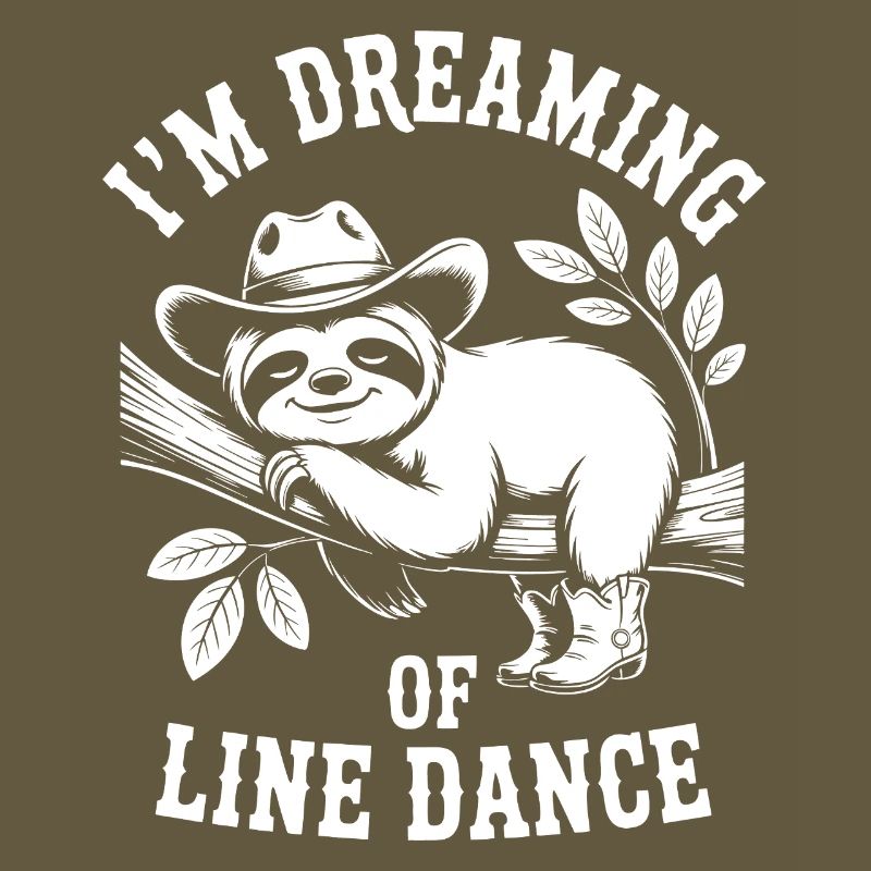 Sloth dreams of line dancing