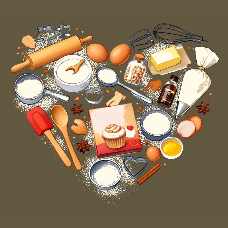 Baking Heart Shape Baking Utensils Hobby Baker