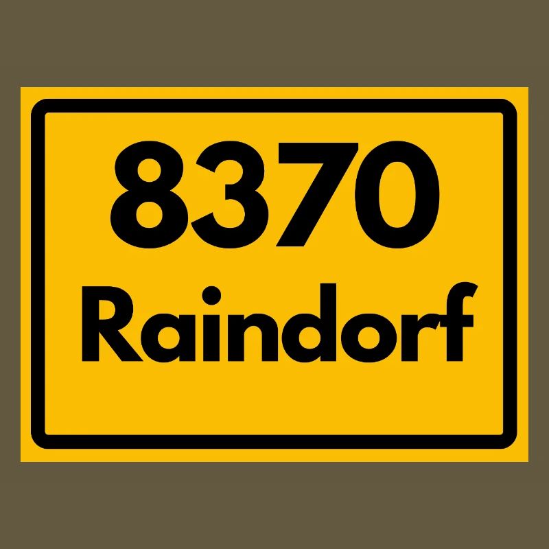 OLD POSTCODE POSTCODE RETRO 8370 RAINDORF HEIMATT