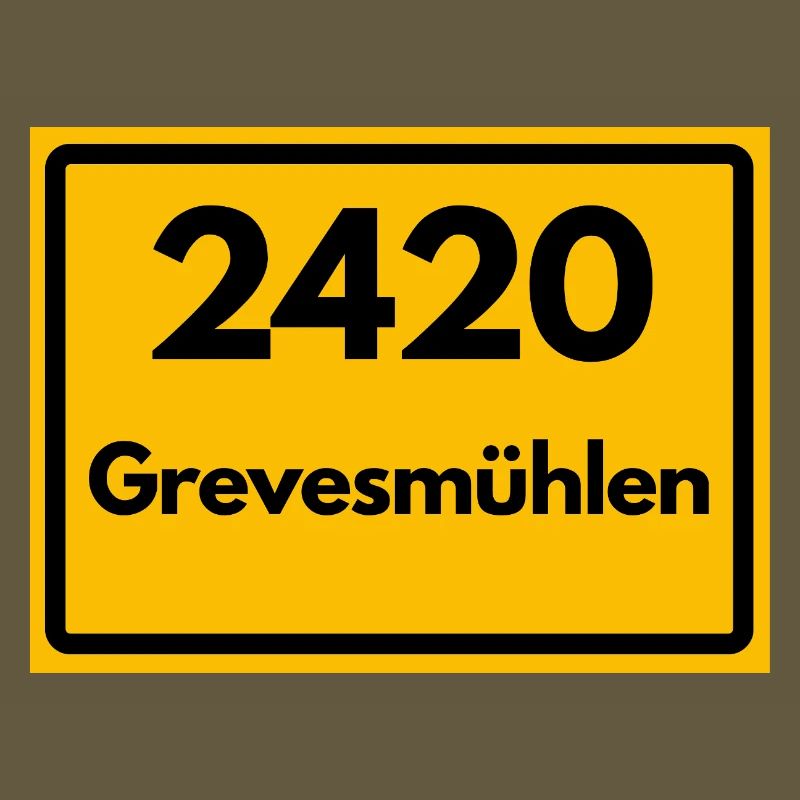 ANCIEN CODE POSTAL RETRO 2420 GREVESMÜHLEN