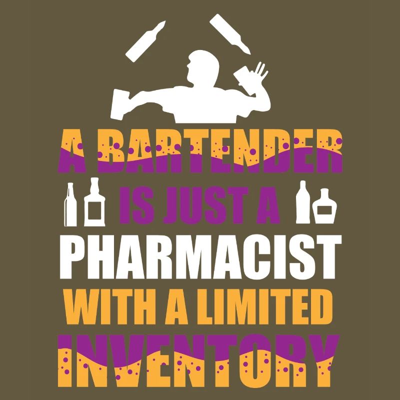 Barkeeper Kellner bartender Barmann