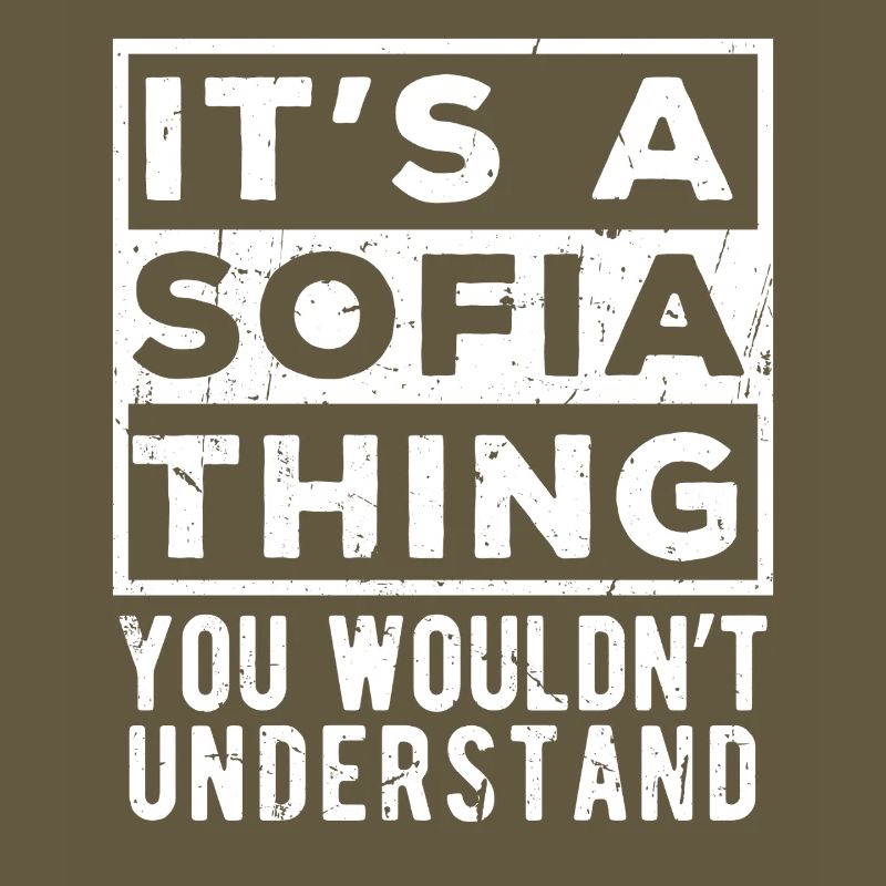 C’est une chose de Sofia que tu ne comprendrais pas