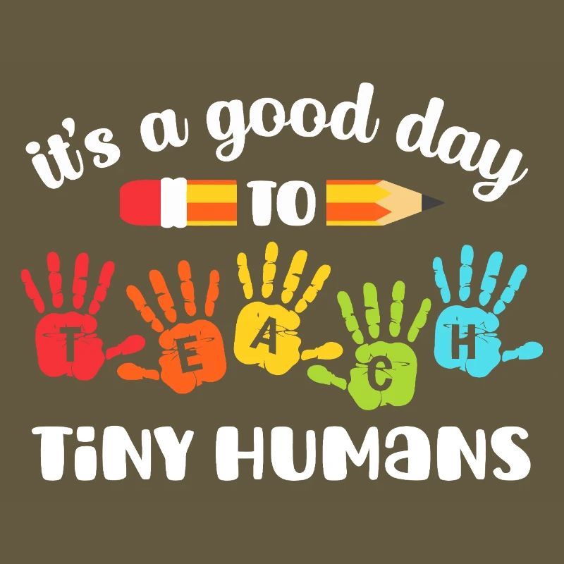 Rainbow Handprints TEACH Tiny Humans