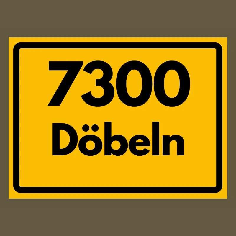 OLD POSTCODE 7300 DÖBELN SAXONY DDR OSTALGIE