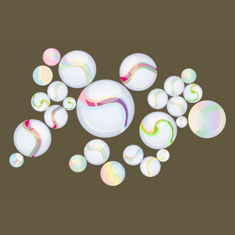 Marbles with Pattern – Shimmering Elegance