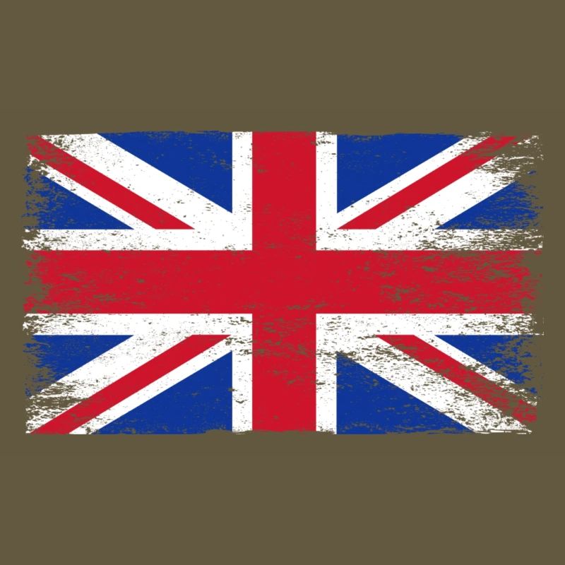 Distressed Union Jack Print