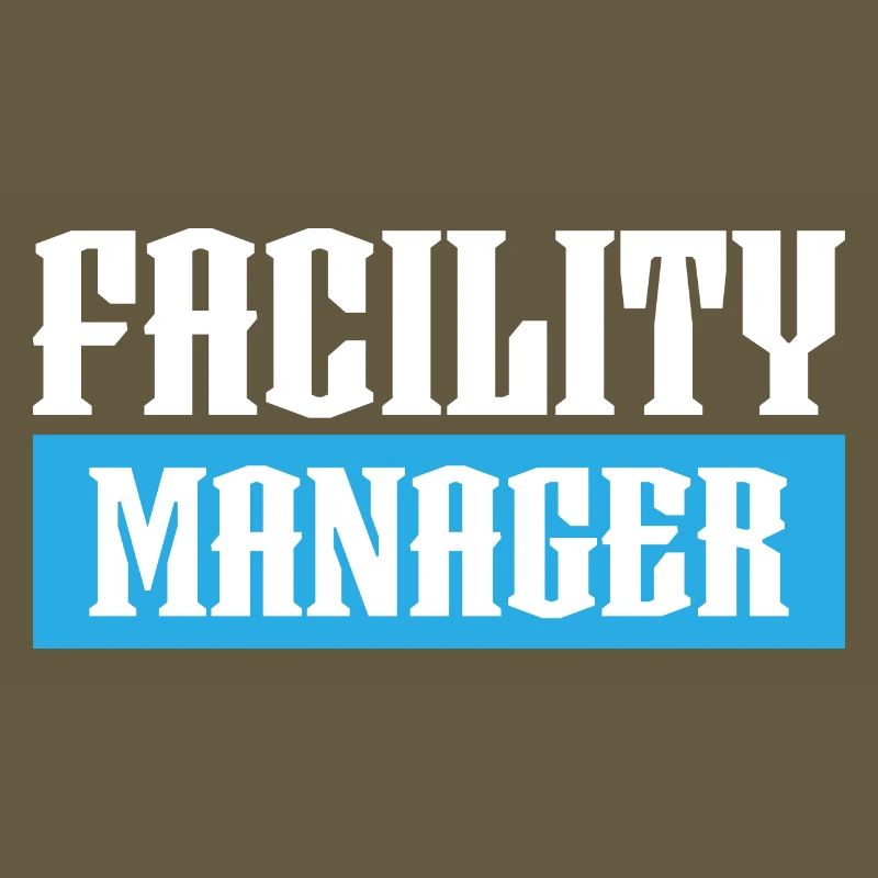 tshirt facility manager noir