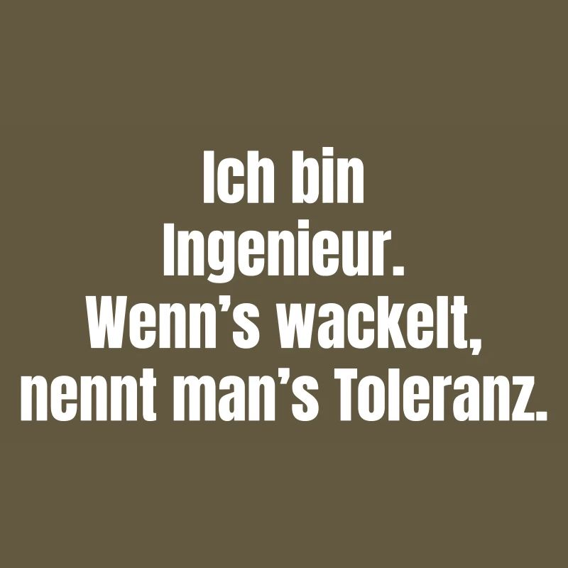 Engineering joke: When it wobbles, tolerance