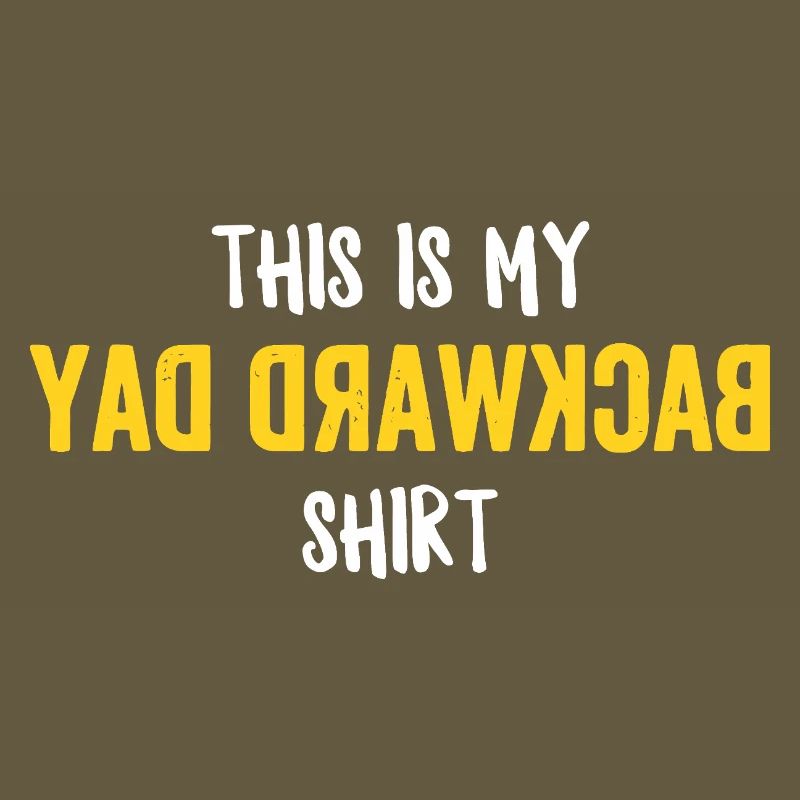 C’est mon jour de chemise à l’envers