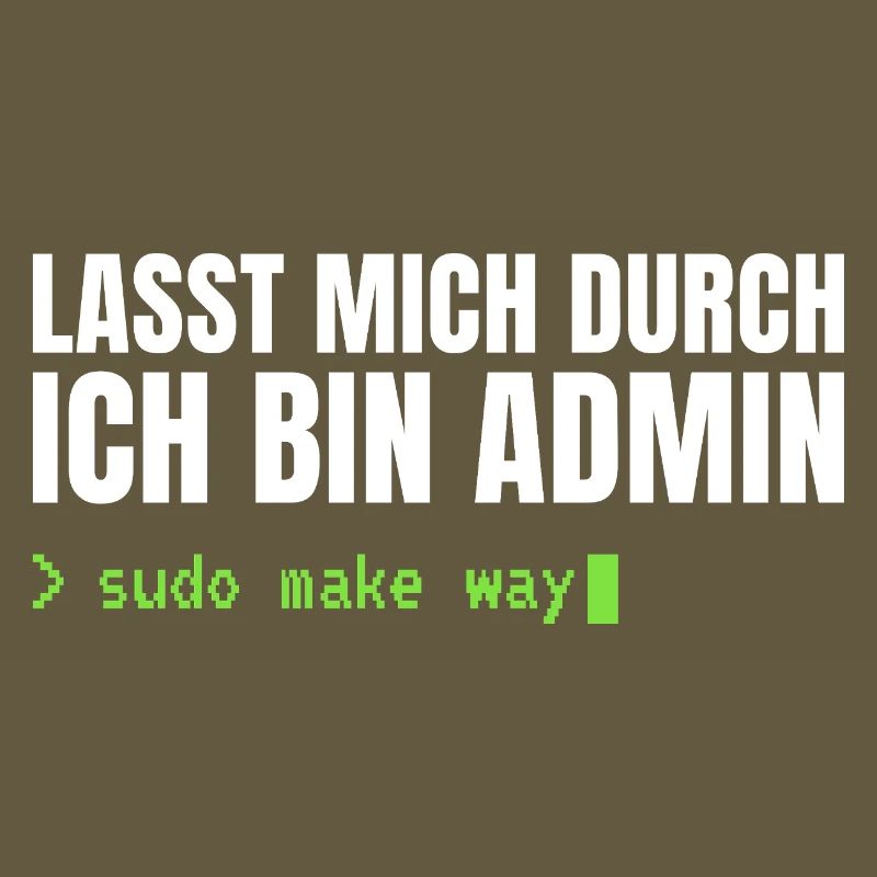 Lasst mich durch, ich bin Admin – Sudo Make Way