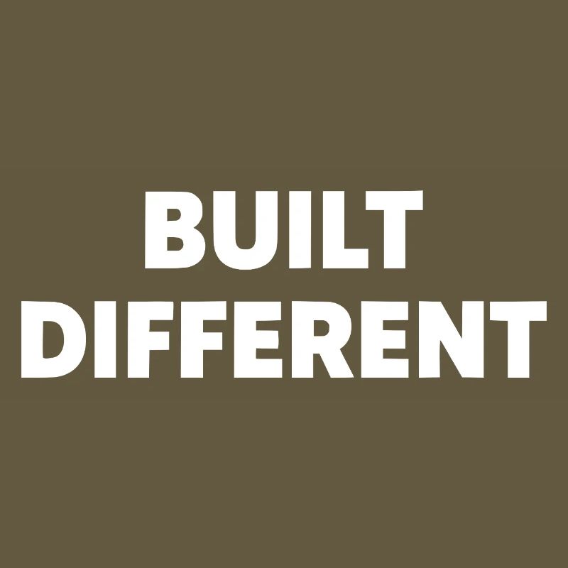 Construit différemment – Typographie audacieuse