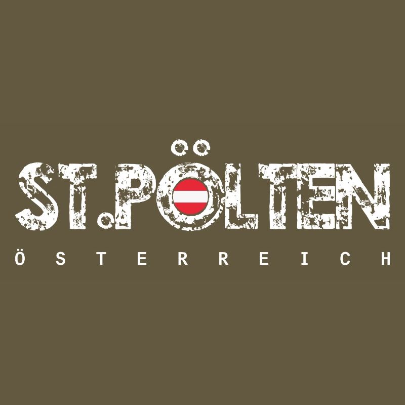 Distressed Text with Flag Orb
