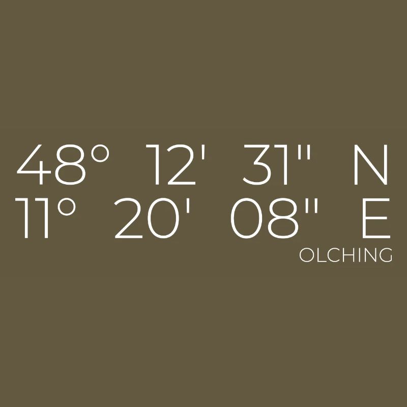 Coordinates Olching Bavaria