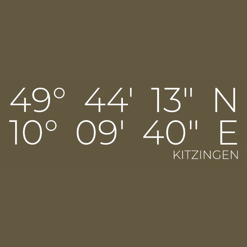 Coordinates Kitzingen