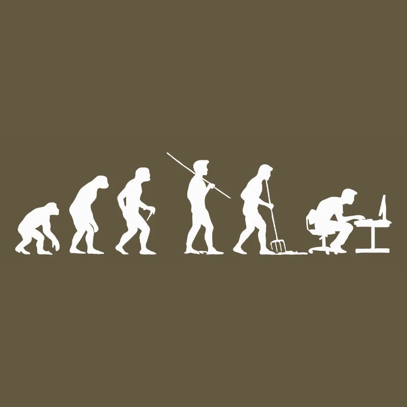 Evolution Programmer Computer Geek