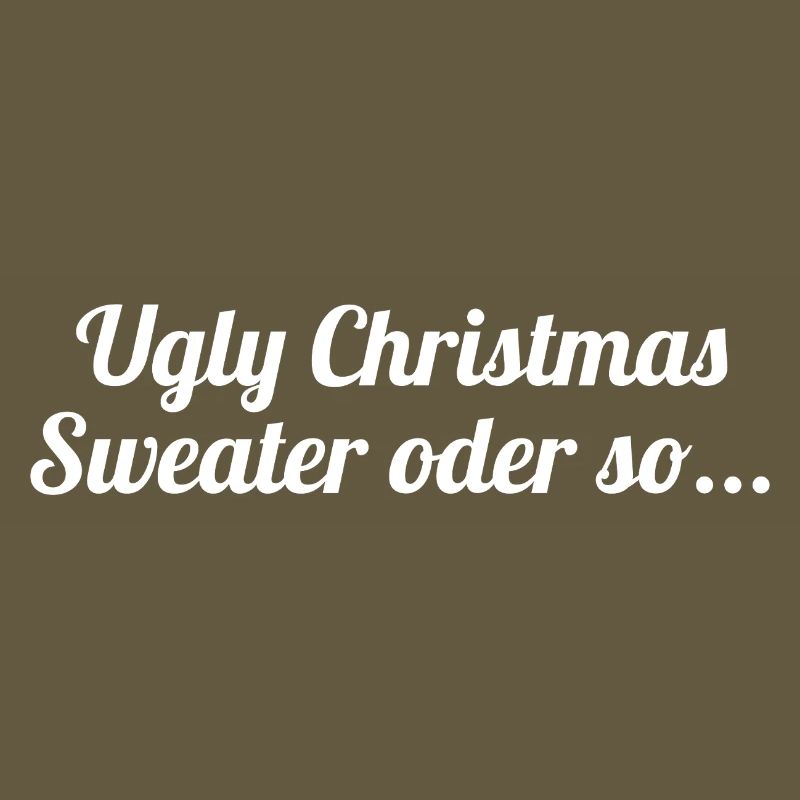 Pull de Noël moche ou quelque chose comme ça...