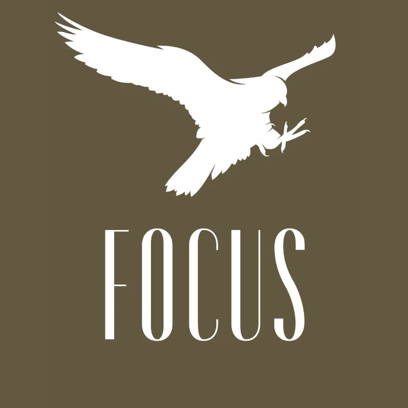 Focus Eagle Discipline Productivity Mindset