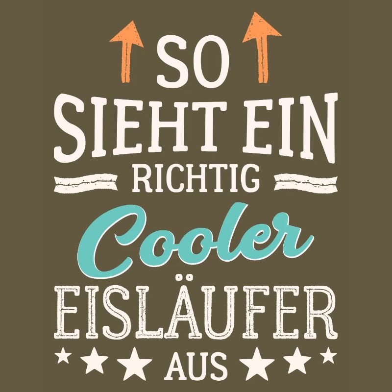 So sieht ein richtig cooler Eisläufer aus