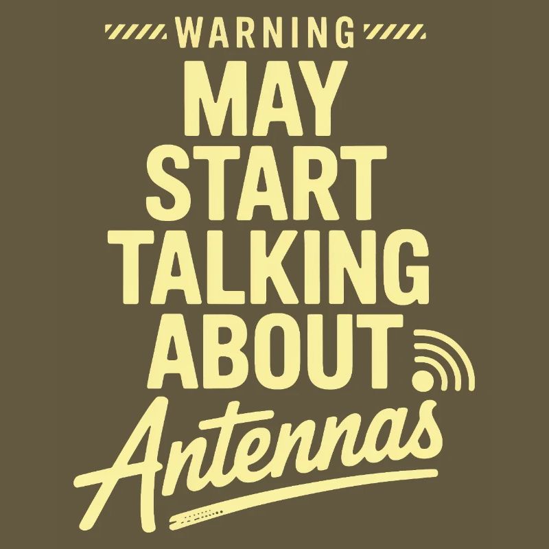 Affiche de discussion sur l’antenne de la satire rétro tech
