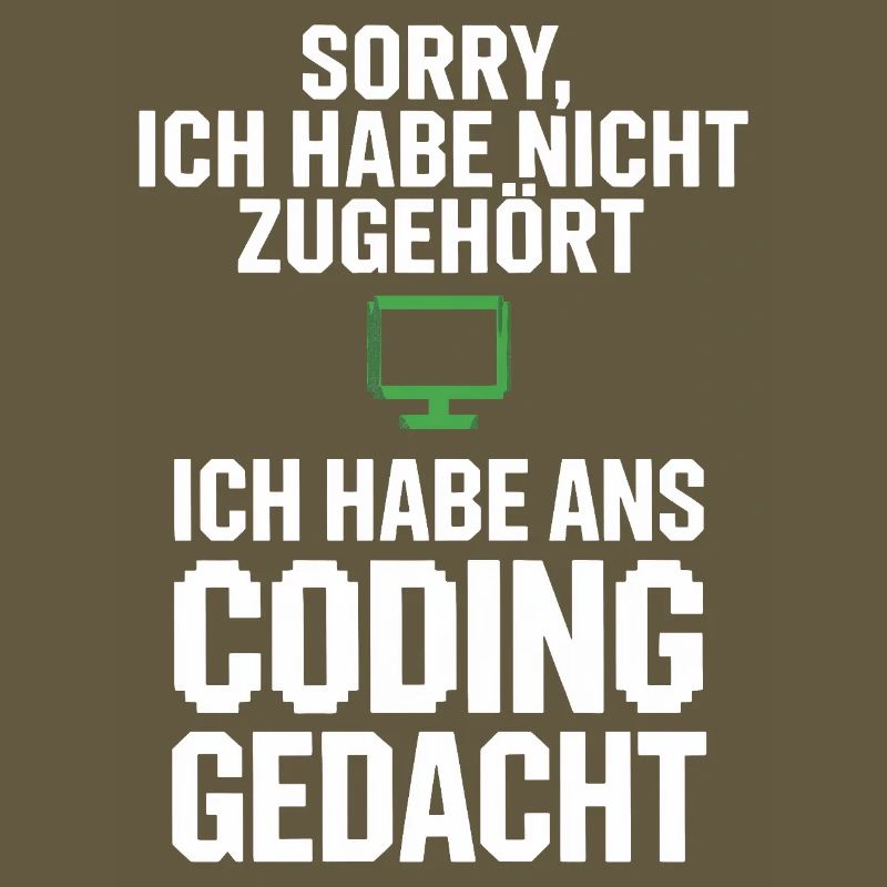 Désolé, j’ai pensé à coder