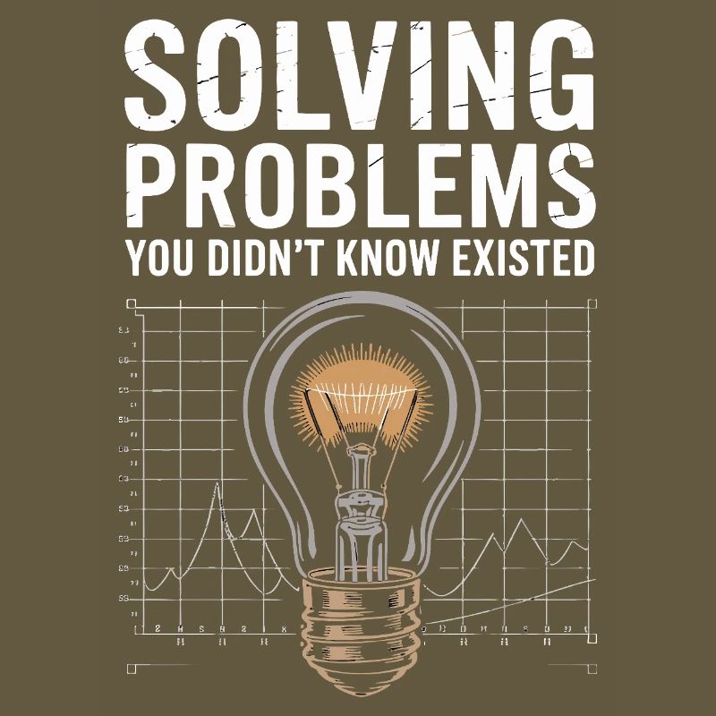 Solve problems you didn't know Light bulb