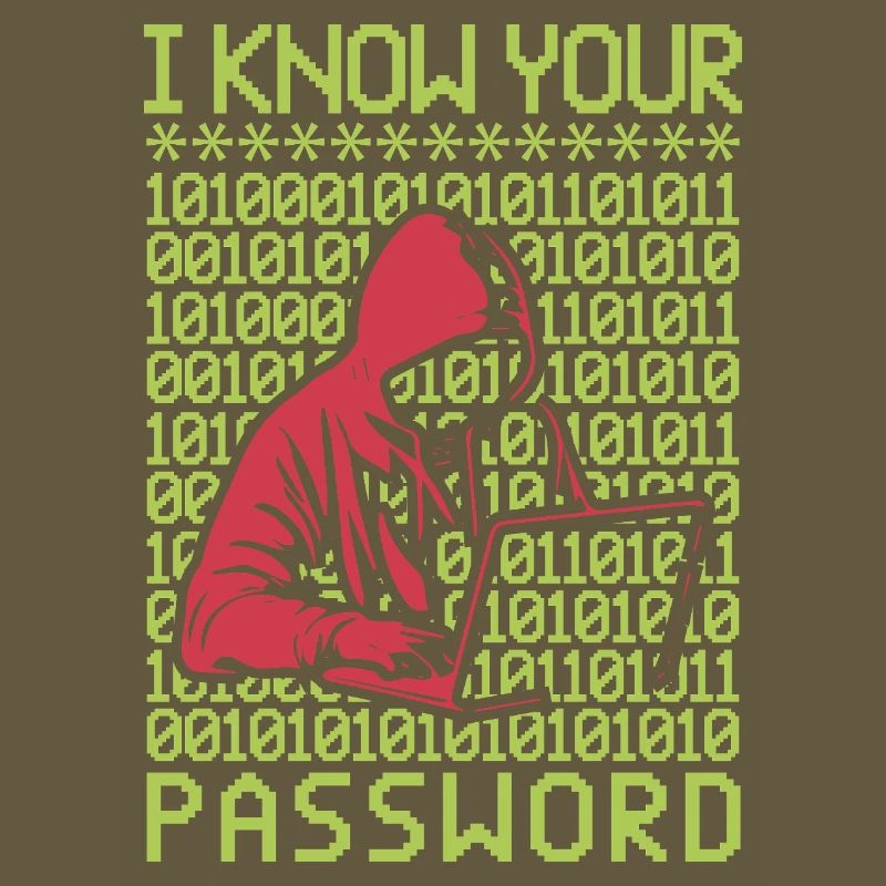 Hacker hackt Programmierer Linux Passwort Hacker