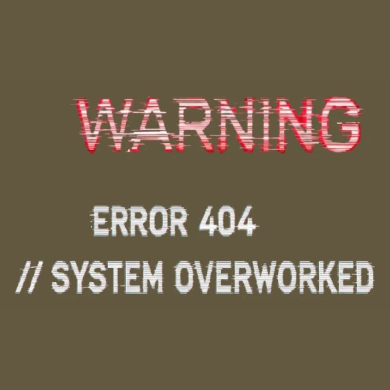 Avertissement de bug - Erreur 404 surchargée du système