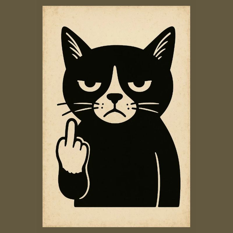 Grumpy Kitten