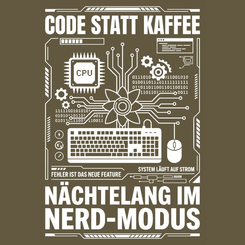 Code instead of coffee nerd mode