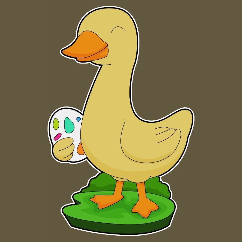 Duck Easter Easter Egg