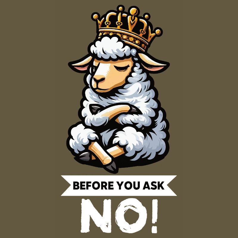 Before You Ask Schaf Schafe Schäfer Schafhalter 