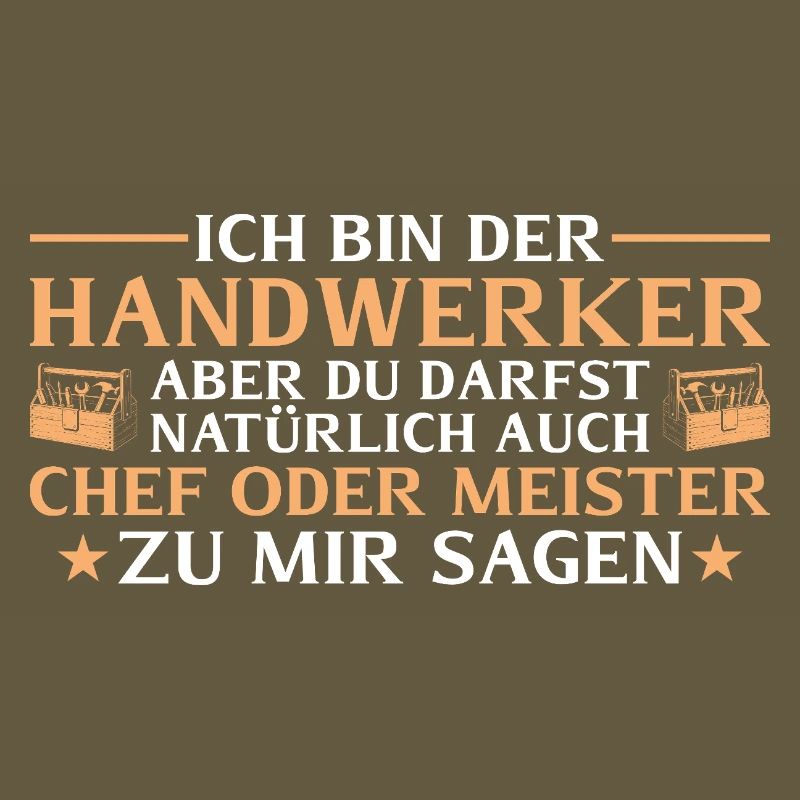 Handwerker Chef oder Meister - Heimwerker
