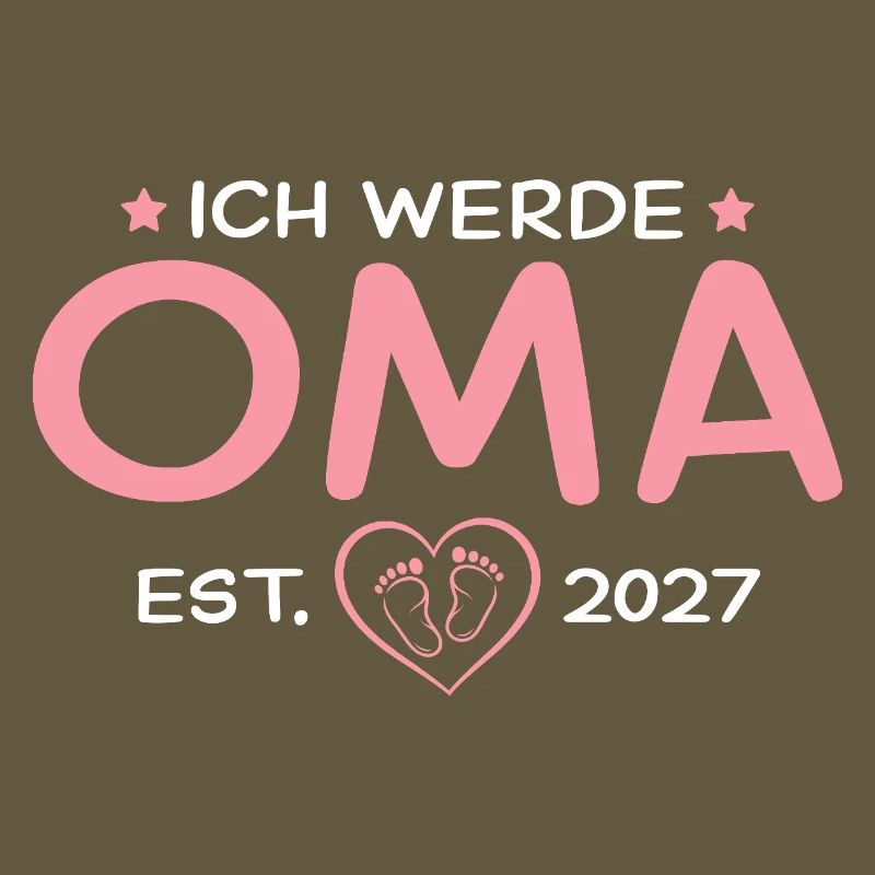 Ich werde Oma 2027 – Stolze Großmutter