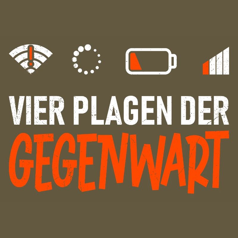 Science Coder VIER PLAGEN DER GEGENWART LUSTIG