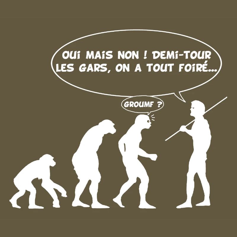 Evolution error (white)
