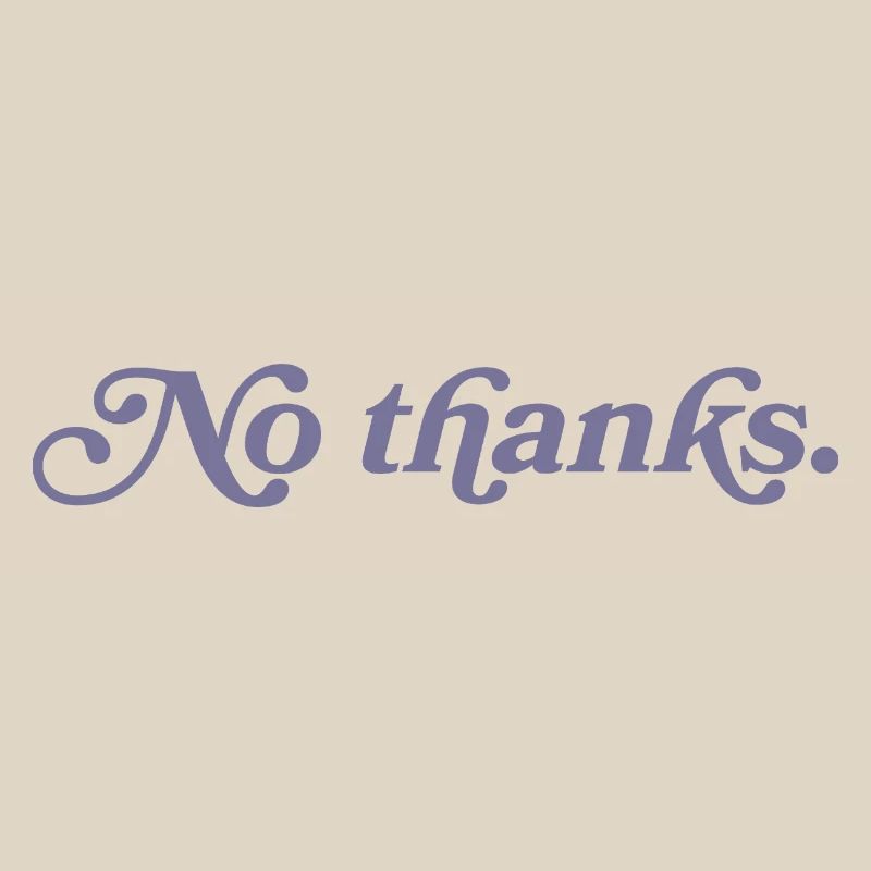 Non merci.